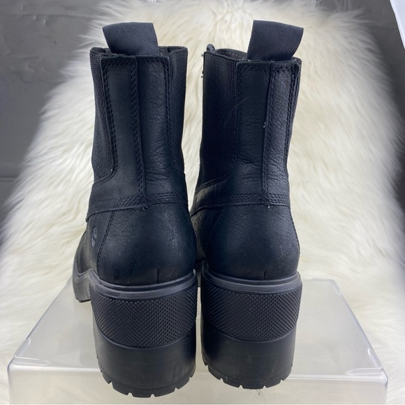 TIMBERLAND SILVER BLOSSOM LACE UP COMBAT BOOTS SIZE 10W - Picture 7 of 14